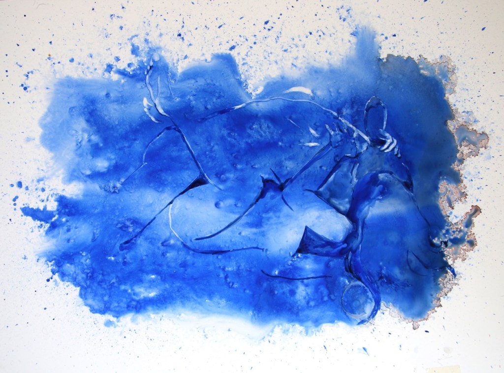 Akvarell på yupopapper